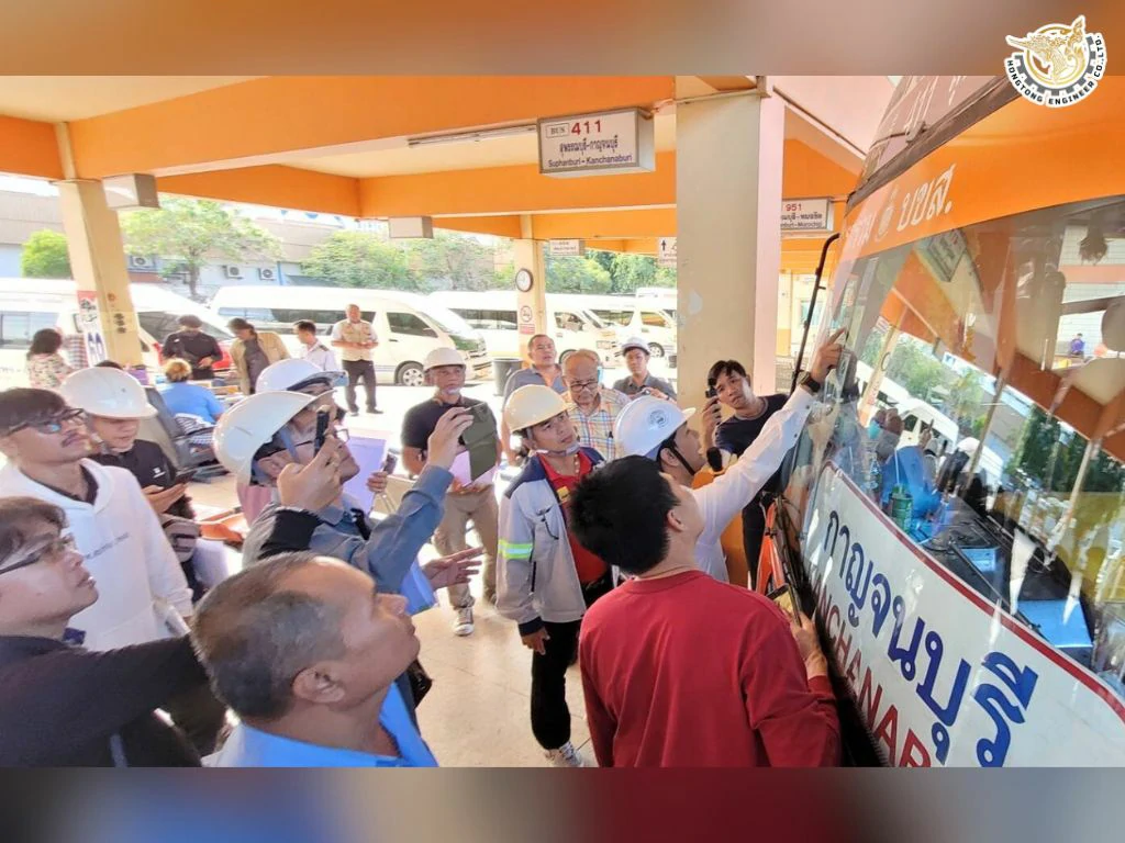 โครงการอบรมติดตั้งและตรวจสอบอุปกรณ์ก๊าซในรถตามกฎหมายว่าด้วยการขนส่งทางบก หงษ์ทองเอ็นจิเนียร์