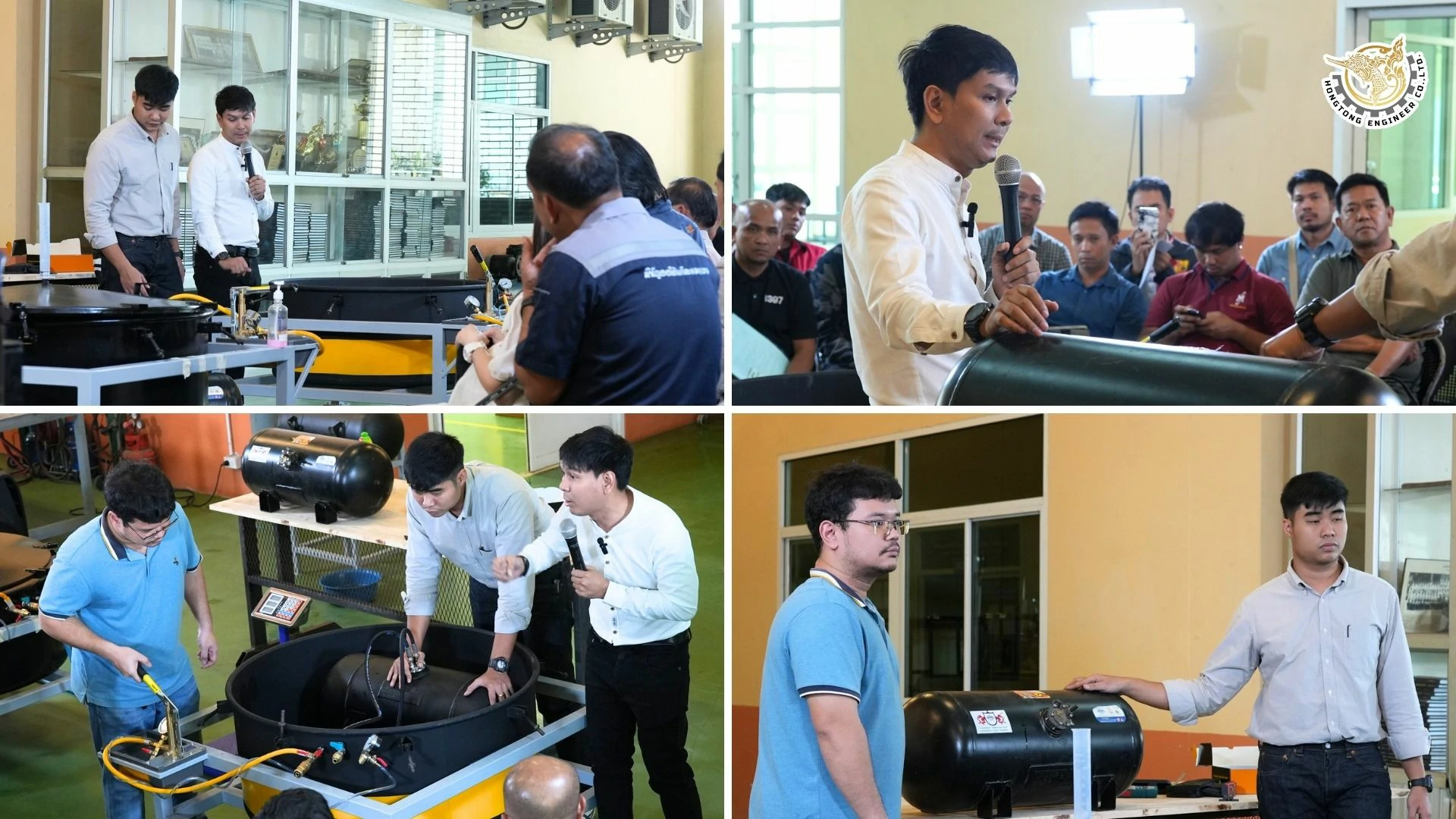 อบรมผู้ตรวจและทดสอบรถใช้ก๊าซ (ภาคีวิศวกรพิเศษ) รุ่นที่ 6 หงษ์ทองเอ็นจิเนียร์