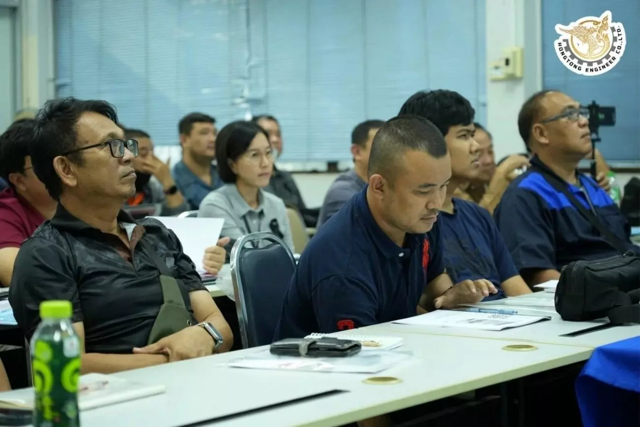 โครงการอบรมหลักสูตร "การตรวจและทดสอบถังของรถใช้ก๊าซปิโตรเลียมเหลวเป็นเชื้อเพลิง" (ภาคีวิศวกรพิเศษ) รุ่นที่ 8 หงษ์ทองเอ็นจิเนียร์