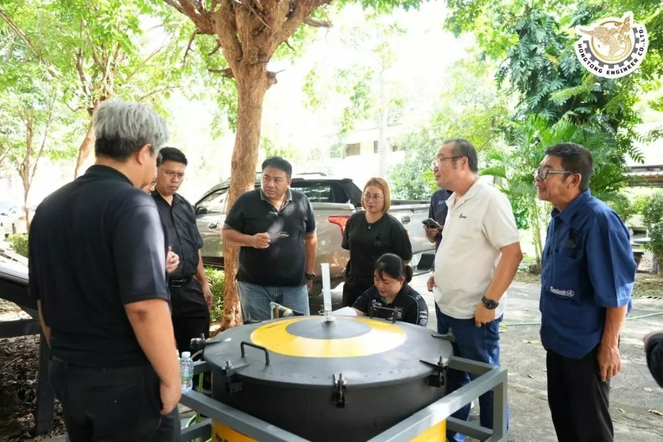 โครงการอบรมหลักสูตร "การตรวจและทดสอบถังของรถใช้ก๊าซปิโตรเลียมเหลวเป็นเชื้อเพลิง" (ภาคีวิศวกรพิเศษ) รุ่นที่ 8 หงษ์ทองเอ็นจิเนียร์