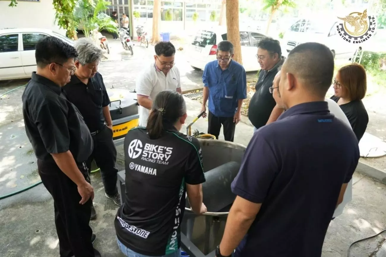 โครงการอบรมหลักสูตร "การตรวจและทดสอบถังของรถใช้ก๊าซปิโตรเลียมเหลวเป็นเชื้อเพลิง" (ภาคีวิศวกรพิเศษ) รุ่นที่ 8 หงษ์ทองเอ็นจิเนียร์