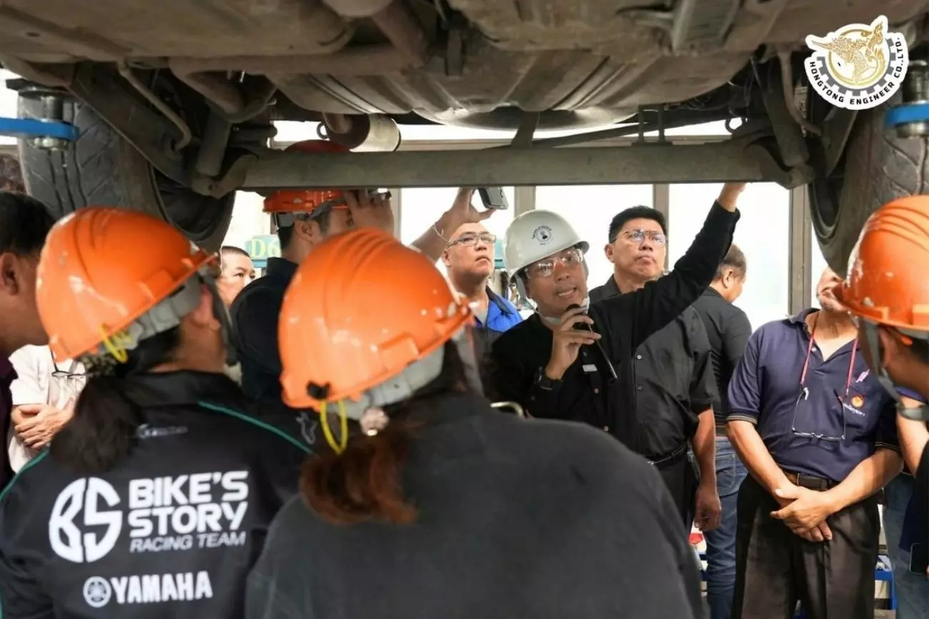 โครงการอบรมหลักสูตร "การตรวจและทดสอบถังของรถใช้ก๊าซปิโตรเลียมเหลวเป็นเชื้อเพลิง" (ภาคีวิศวกรพิเศษ) รุ่นที่ 8 หงษ์ทองเอ็นจิเนียร์
