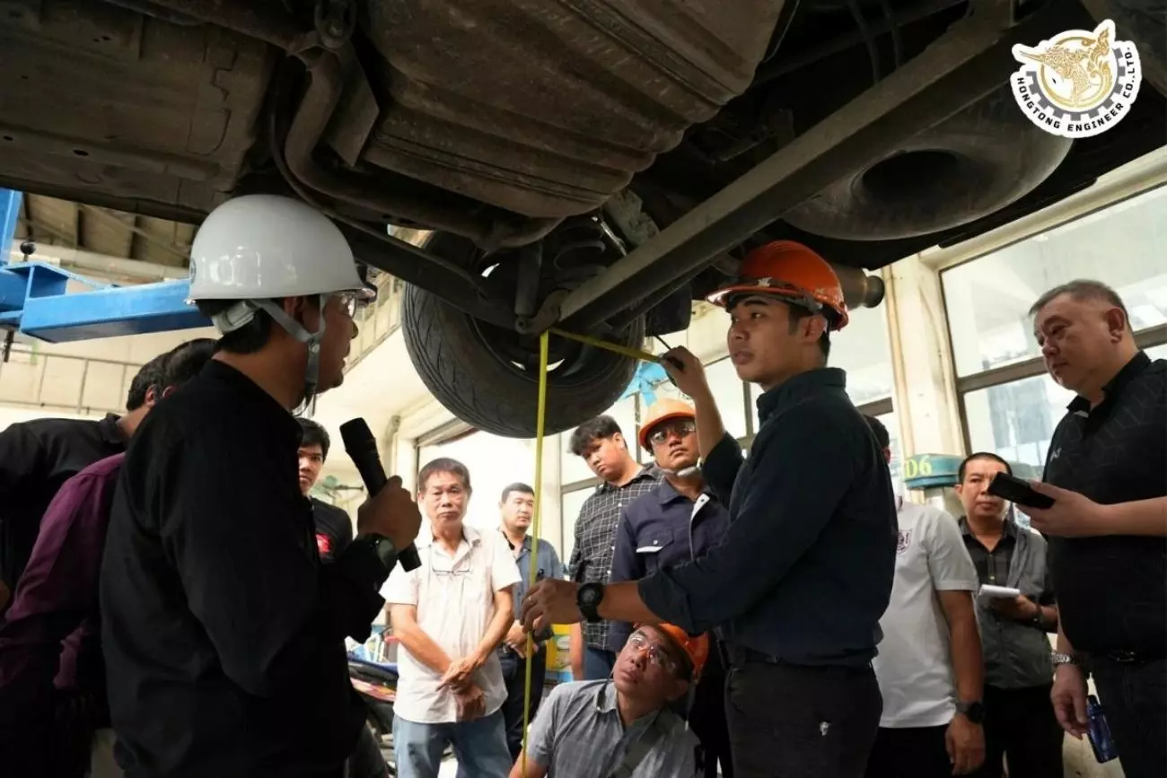 โครงการอบรมหลักสูตร "การตรวจและทดสอบถังของรถใช้ก๊าซปิโตรเลียมเหลวเป็นเชื้อเพลิง" (ภาคีวิศวกรพิเศษ) รุ่นที่ 8 หงษ์ทองเอ็นจิเนียร์